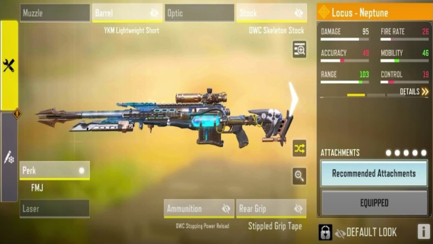 Locus Sniper Rifle - Sniper di COD Mobile