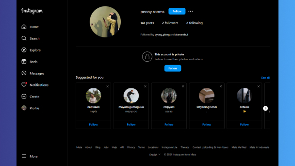 Cek Diblokir di Instagram