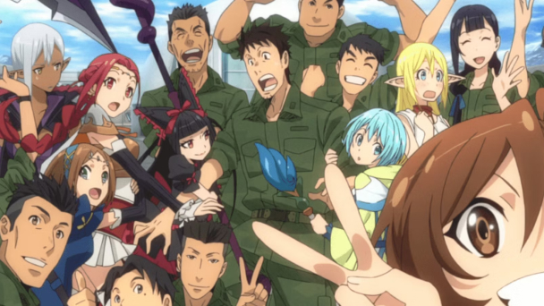 GATE - Anime Harem Isekai Terbaik