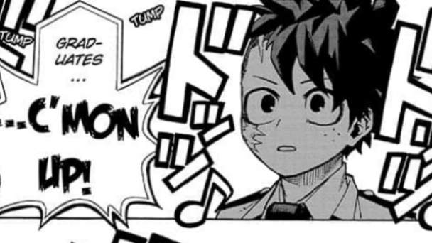 Graduate Deku di My Hero Academia