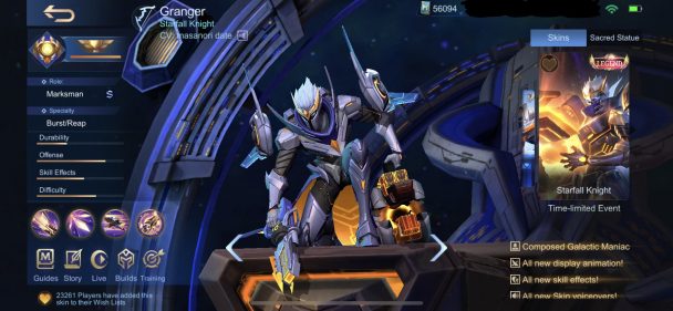 Skin Mobile Legends cukup banyak jenisnya, simak skin ML termahal dan terlangka dibawah ini.