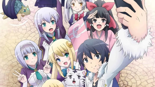 In Another World with My Smartphone - Anime Harem Isekai Terbaik