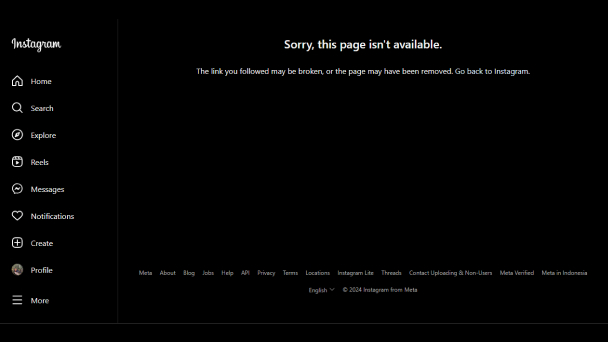 Kamu Diblokir di Instagram