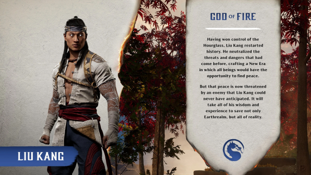 Liu Kang God of Fire