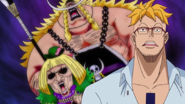 Marco bicara tentang Weevil dan Miss Buckin di One Piece