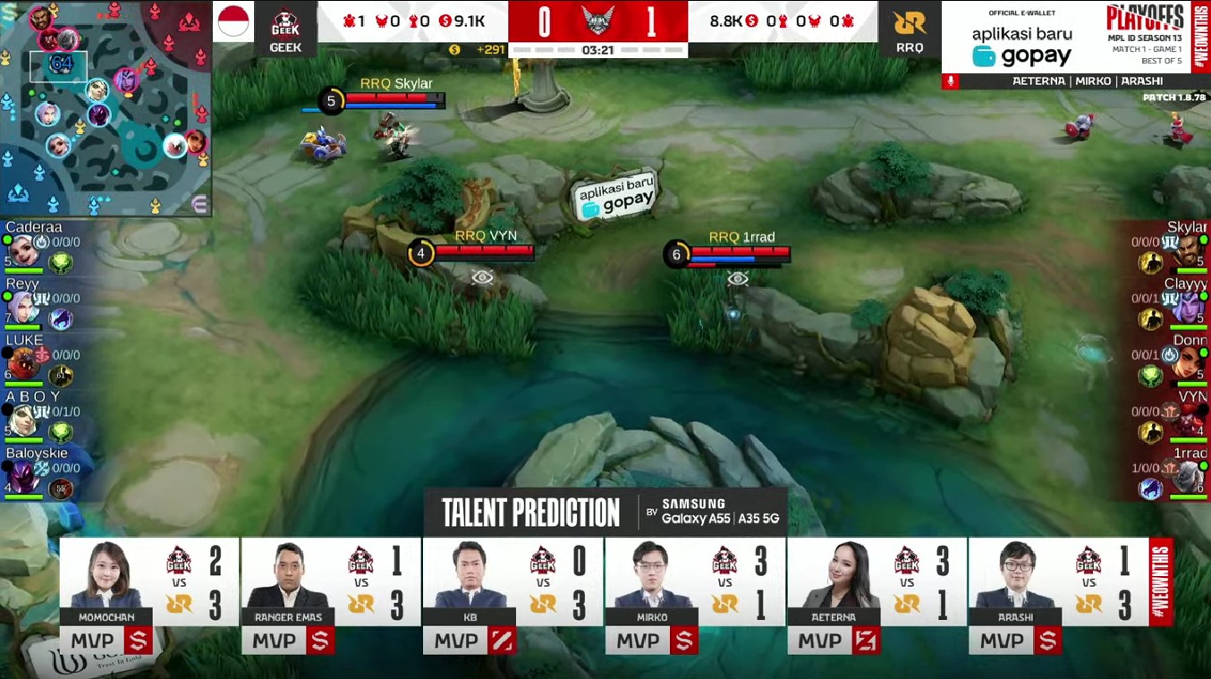 Prediksi Caster Playoff MPL ID S13
