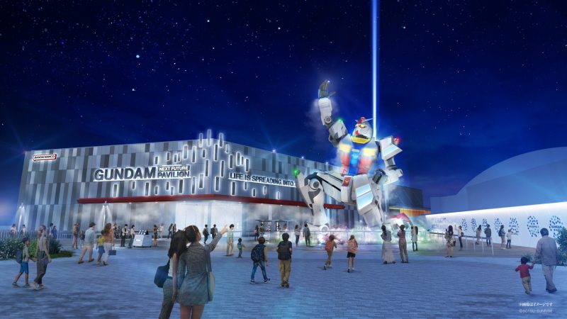 Gundam Next Future Pavilion, Ukuran Asli Akan Dipajang