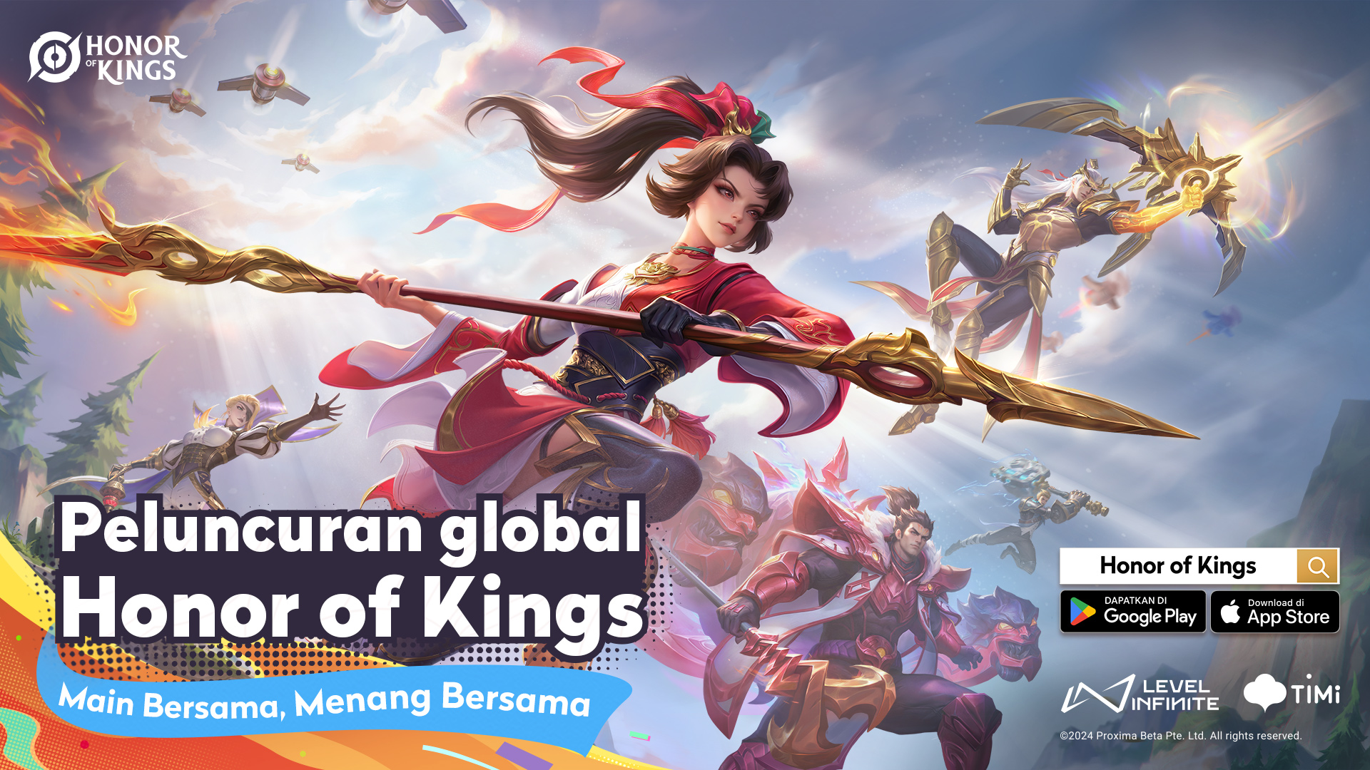 Honor of Kings dirilis