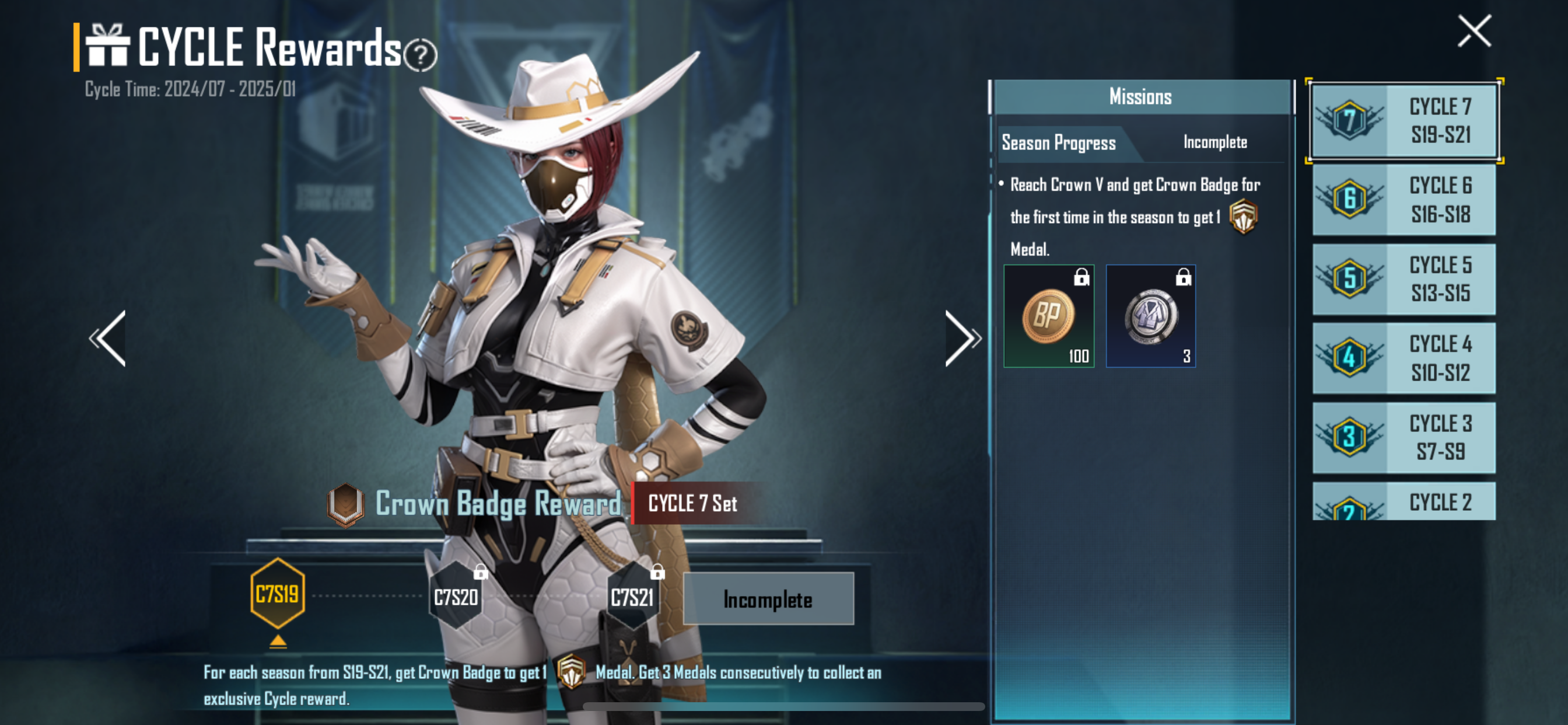 CYCLE7 Set
