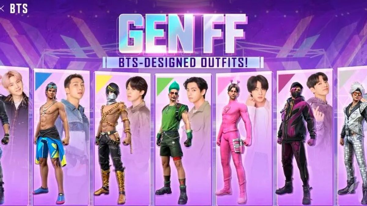Free Fire X BTS