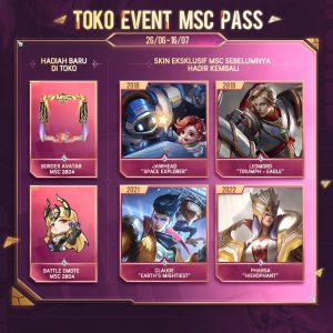 Rewards MSC 2024 Pass