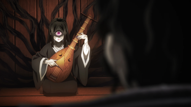 Muzan dan Nakime Demon Slayer