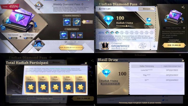Weekly Diamond Pass & Twilight Pass