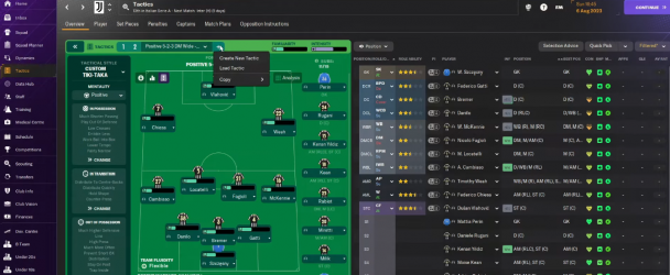 Cara memasang taktik Football Manager 2024 denegan mudah.
